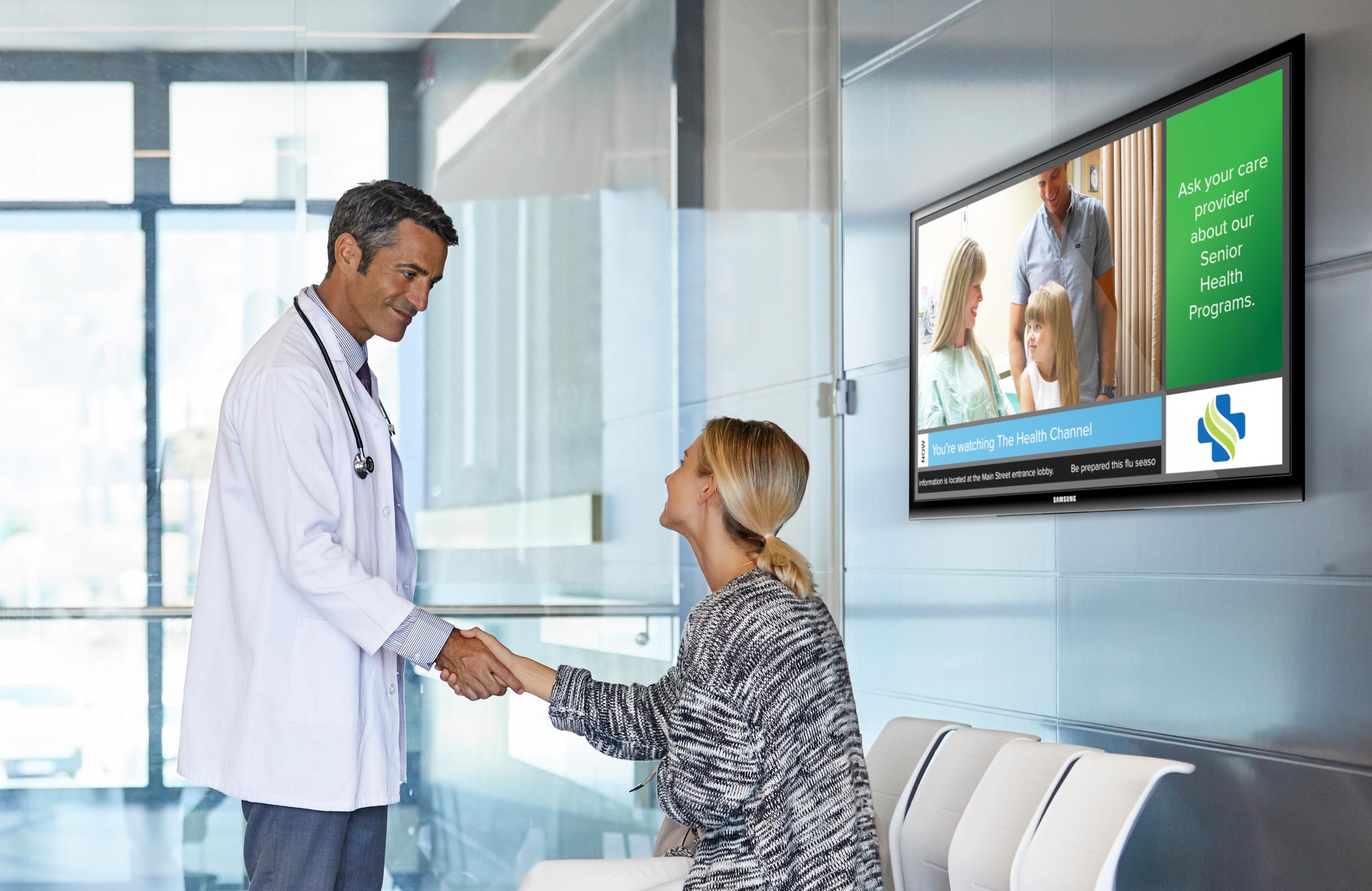 KONVERT™ TV for Hospitals and Offices